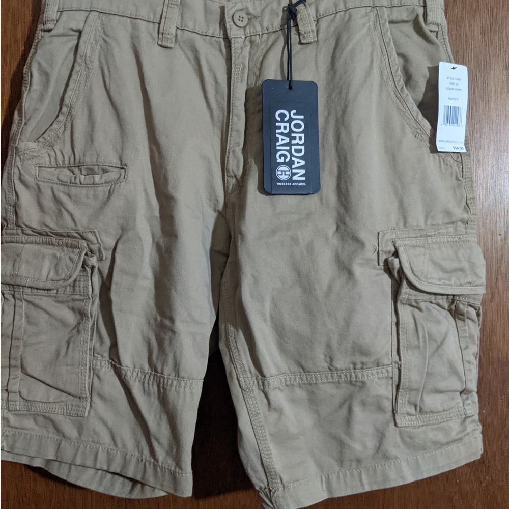 Jordan Craig Men's Khaki Cargo Shorts